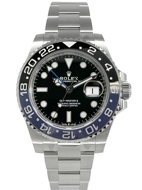 rolex batman crystal chip|Rolex oyster steel gmt.